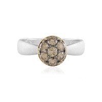 Gouden ring met een I2 Champagne Diamant (de Melo)