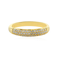 Zilveren ring met I4 (J) Diamanten