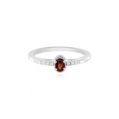 Zilveren ring met een Mozambique granaat