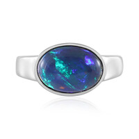 Zilveren ring met een Mezezo opaal