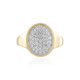 Gouden ring met SI2 (H) Diamanten (de Melo)