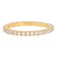 Zilveren ring met zirkonen