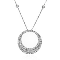Gouden halsketting met SI2 (H) Diamanten (CIRARI)