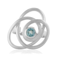 Zilveren ring met een Ratanakiri zirkoon