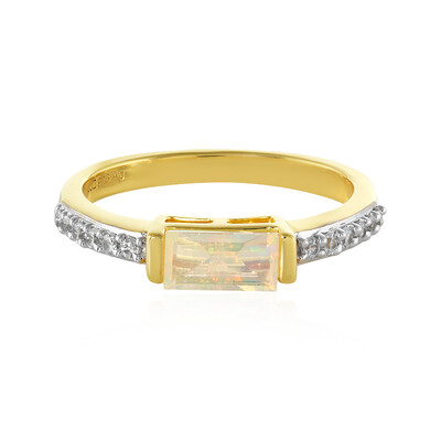 Zilveren ring met een Welo-opaal