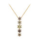 Gouden halsketting met SI2 Fancy Diamanten (CIRARI)