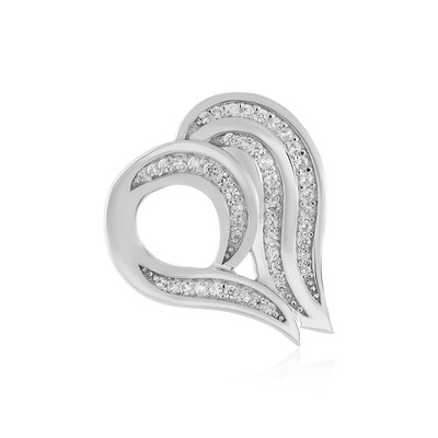 Zilveren hanger met zirkonen (MONOSONO COLLECTION)