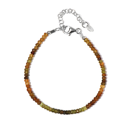 Zilveren armband met toermalijnen