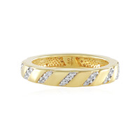 Zilveren ring met zirkonen