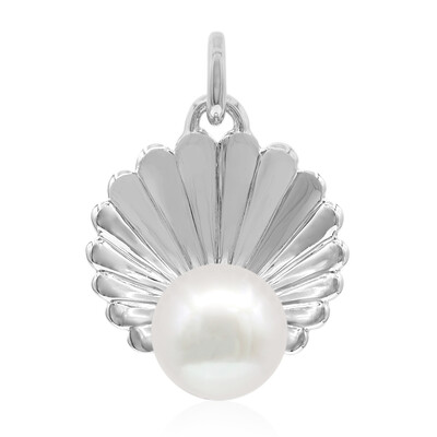 Zilveren hanger met een zoetwater kweekparel (TPC)