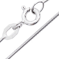 Witgoud ketting - 45cm - 3,5g