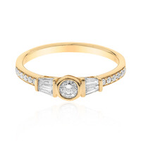 Gouden ring met een I1 (H) Diamant (CIRARI)
