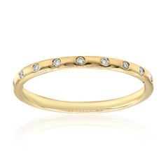 Gouden ring met VS2 (H) Diamanten (CIRARI)