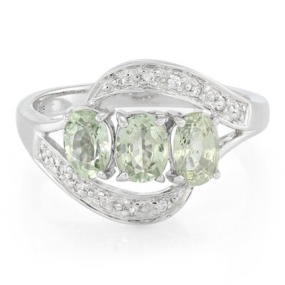 Zilveren ring met Paraiba toermalijnen