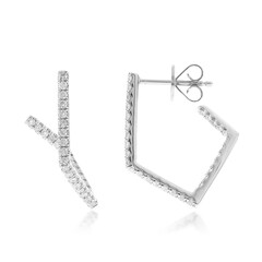 Gouden oorbellen met I1 (H) Diamanten (CIRARI)
