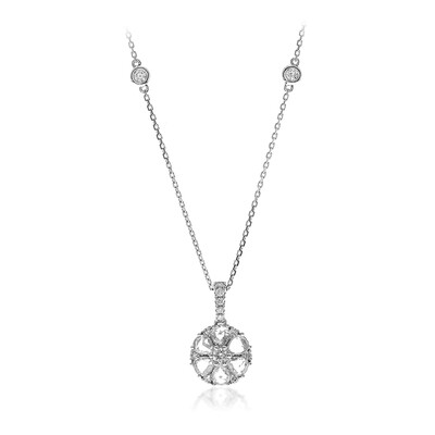 Gouden halsketting met SI1 (H) Diamanten (CIRARI)