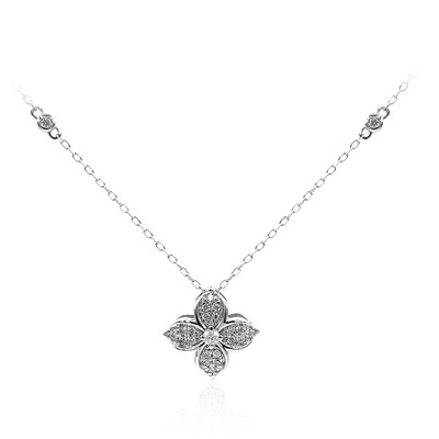 Gouden halsketting met een I1 (H) Diamant (CIRARI)