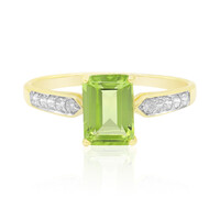 Gouden ring met een peridoot