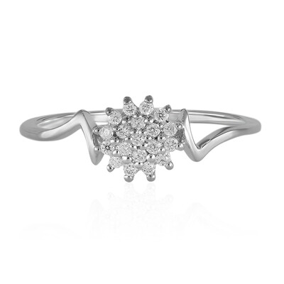 Gouden ring met VS1-Diamanten (G)