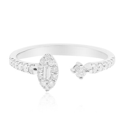 Gouden ring met een SI2 (H) Diamant (CIRARI)