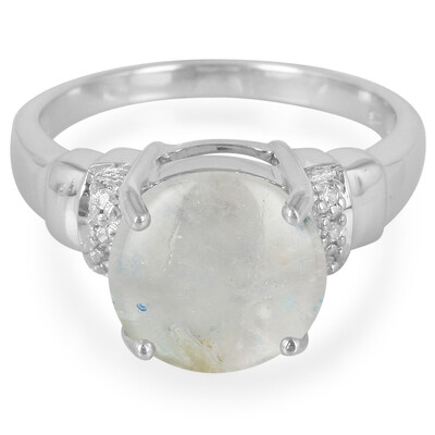 Zilveren ring met een Medusa kwarts