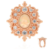 Zilveren ring met een Welo-opaal (Dallas Prince Designs)
