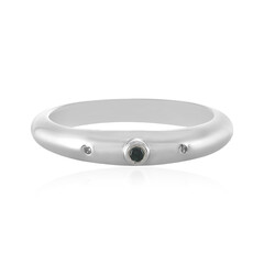 Zilveren ring met een I2 Blauwe Diamant