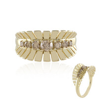Gouden ring met een I2 Champagne Diamant (de Melo)