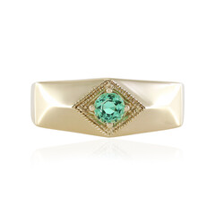 Gouden ring met een Russische smaragd (de Melo)