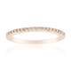 Gouden ring met SI1 Argyle Rose De France Diamanten (Annette)