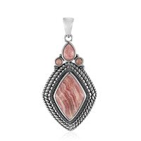 Zilveren hanger met een rhodochrosiet (Art of Nature)