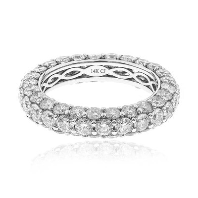 Gouden ring met I1 (H) Diamanten (CIRARI)