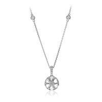 Gouden halsketting met SI1 (H) Diamanten (CIRARI)
