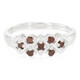 Zilveren ring met Fancy diamanten