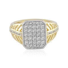 Zilveren ring met zirkonen
