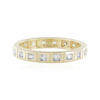 Gouden ring met zirkonen (de Melo)