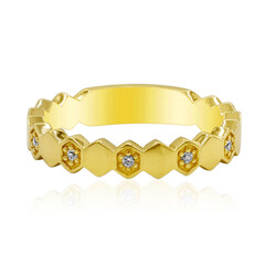 Zilveren ring met zirkonen