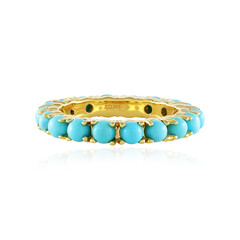 Zilveren ring met Sleeping Beauty Turkooisen (Faszination Türkis)