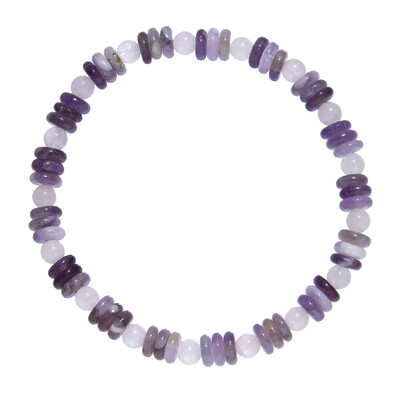 Armband met amethisten