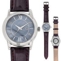 Horloge met I3 (J) Diamanten