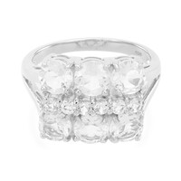 Zilveren ring met goshenieten