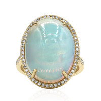 Gouden ring met een AAA Welo-opaal (CIRARI)