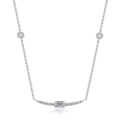 Gouden halsketting met SI2 (H) Diamanten (CIRARI)