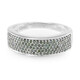 Zilveren ring met Fancy diamanten