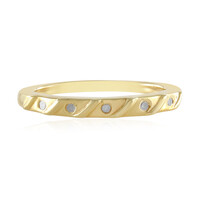 Zilveren ring met I2 (I) Diamanten