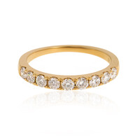 Gouden ring met Loepzuivere (F) Diamanten (LUCENT DIAMONDS)