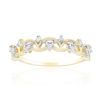 Gouden ring met Diamanten SI1 (G)
