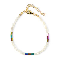 Zilveren armband met Mystieke Hematieten