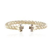 Gouden ring met I3 Champagne Diamanten (de Melo)