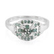 Zilveren ring met Fancy diamanten